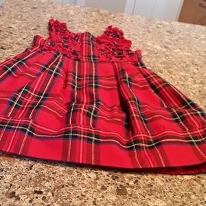 CHILDREN'S PLACE RED GIRL'S HOLIDAY DRESS SIZE 4T